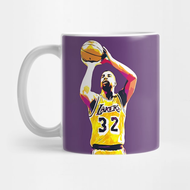 Magic Johnson by Creativedy Stuff